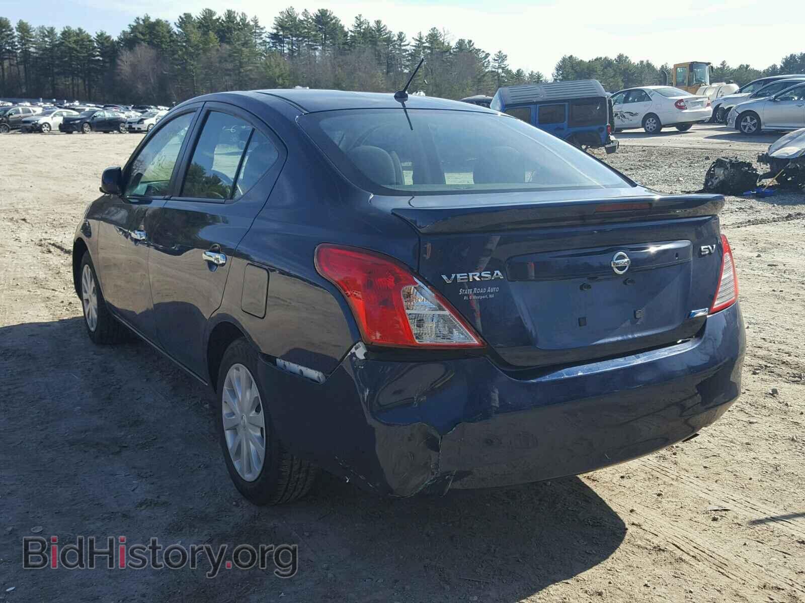 2013 NISSAN VERSA - VIN: 3N1CN7AP9DL858694 - Фото 3
