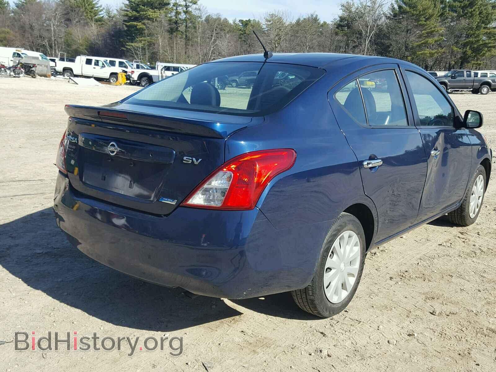 2013 NISSAN VERSA - VIN: 3N1CN7AP9DL858694 - Фото 4