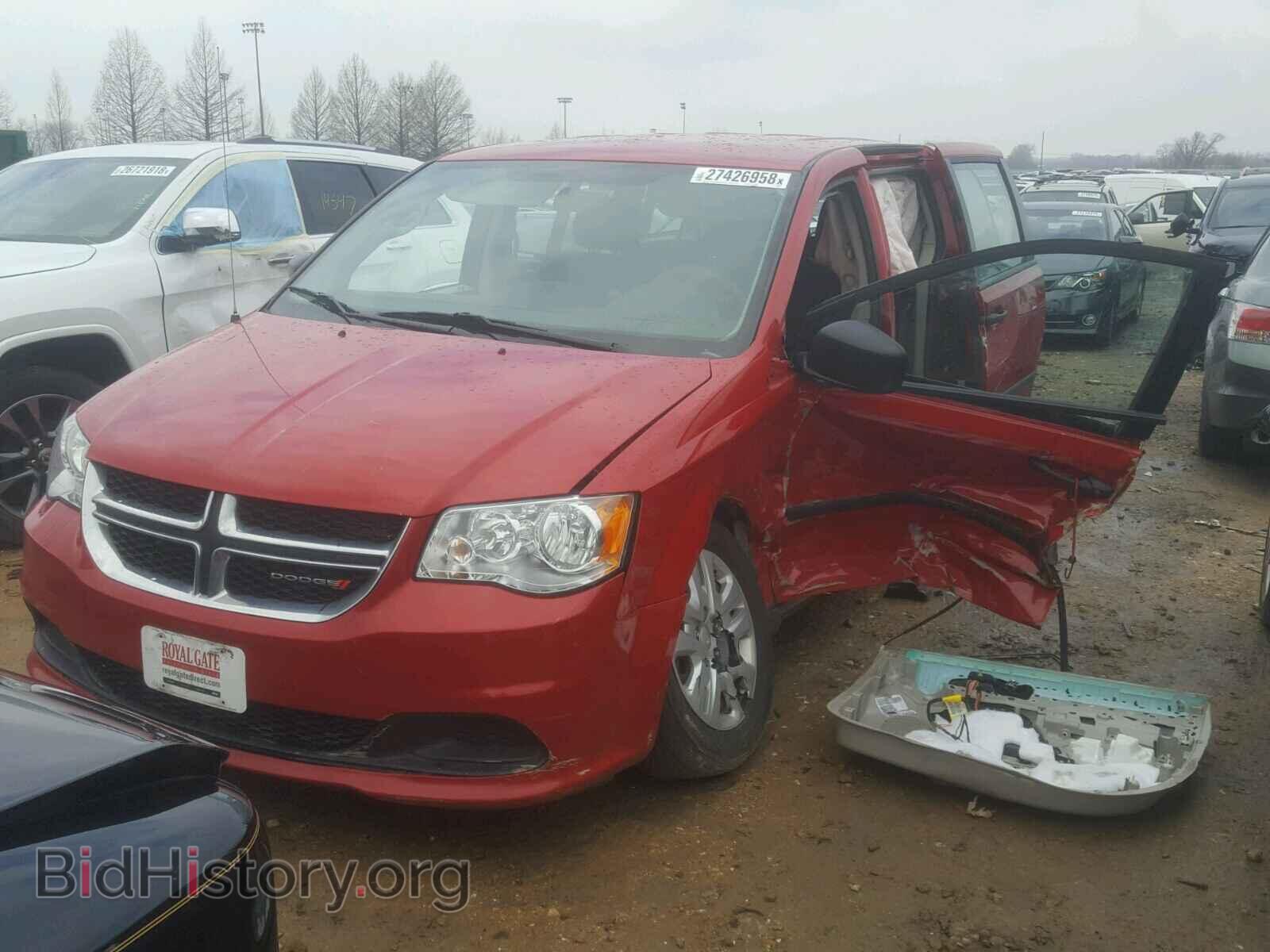 2015 DODGE CARAVAN - VIN: 2C4RDGBG6FR748779 - Фото 2