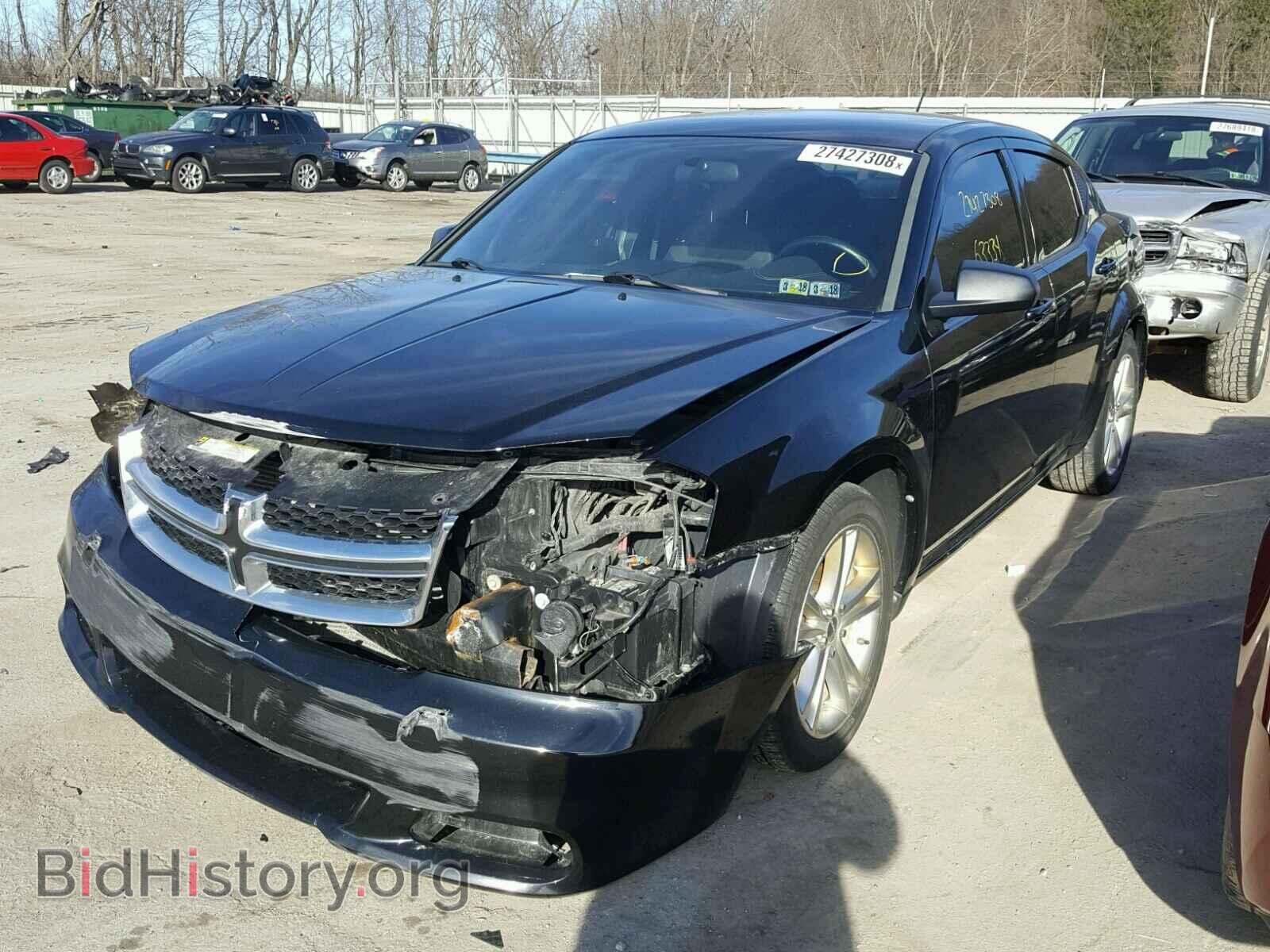 2013 DODGE AVENGER - VIN: 1C3CDZAB1DN616325 - Фото 2