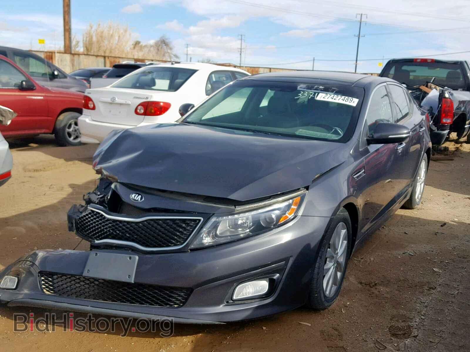 2015 KIA OPTIMA - VIN: 5XXGN4A72FG491911 - Photo 2