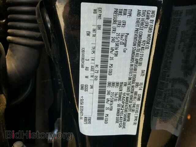 2014 FORD FOCUS - VIN: 1FADP3K21EL433125 - Photo 10