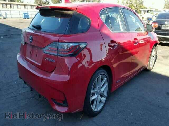 2014 LEXUS CT 200 - VIN: JTHKD5BH3E2183496 - Фото 4