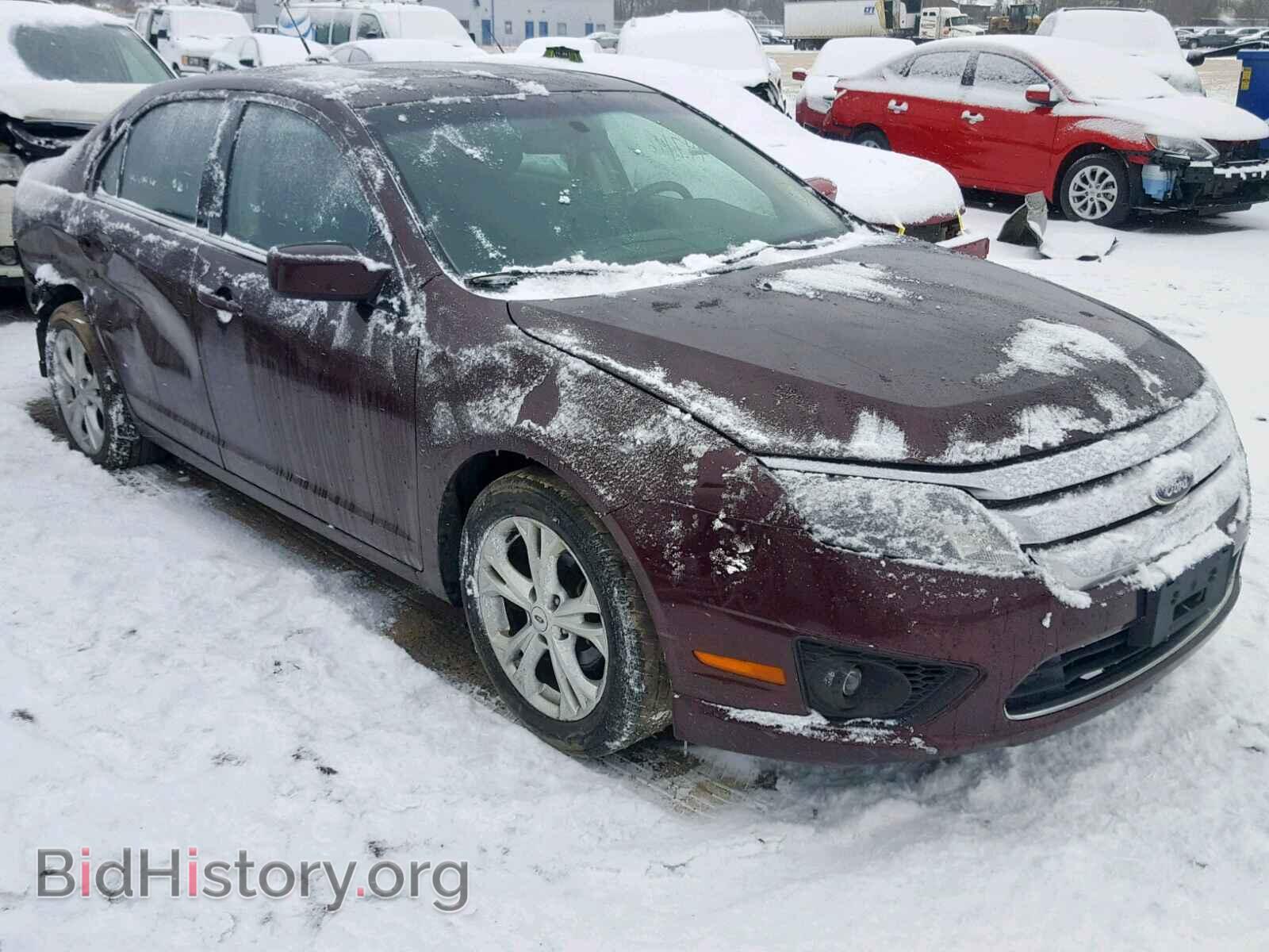 Photo 3FAHP0HA1CR180207 - FORD FUSION SE 2012
