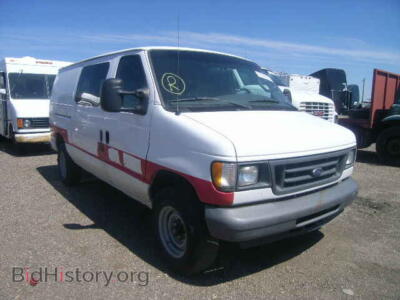 2007 Ford ECONOLINE, white — VIN 1FTNE24W87DB03915, Copart