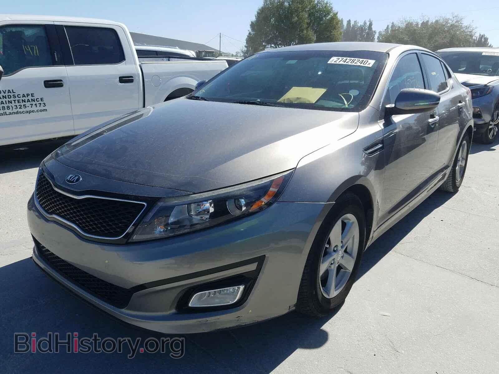 2015 KIA OPTIMA - VIN: 5XXGM4A70FG375366 - Photo 2