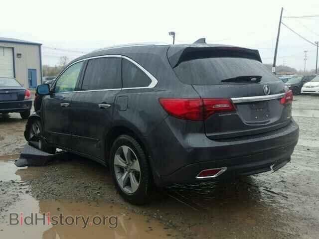 2014 ACURA MDX - VIN: 5FRYD4H24EB022840 - Фото 3