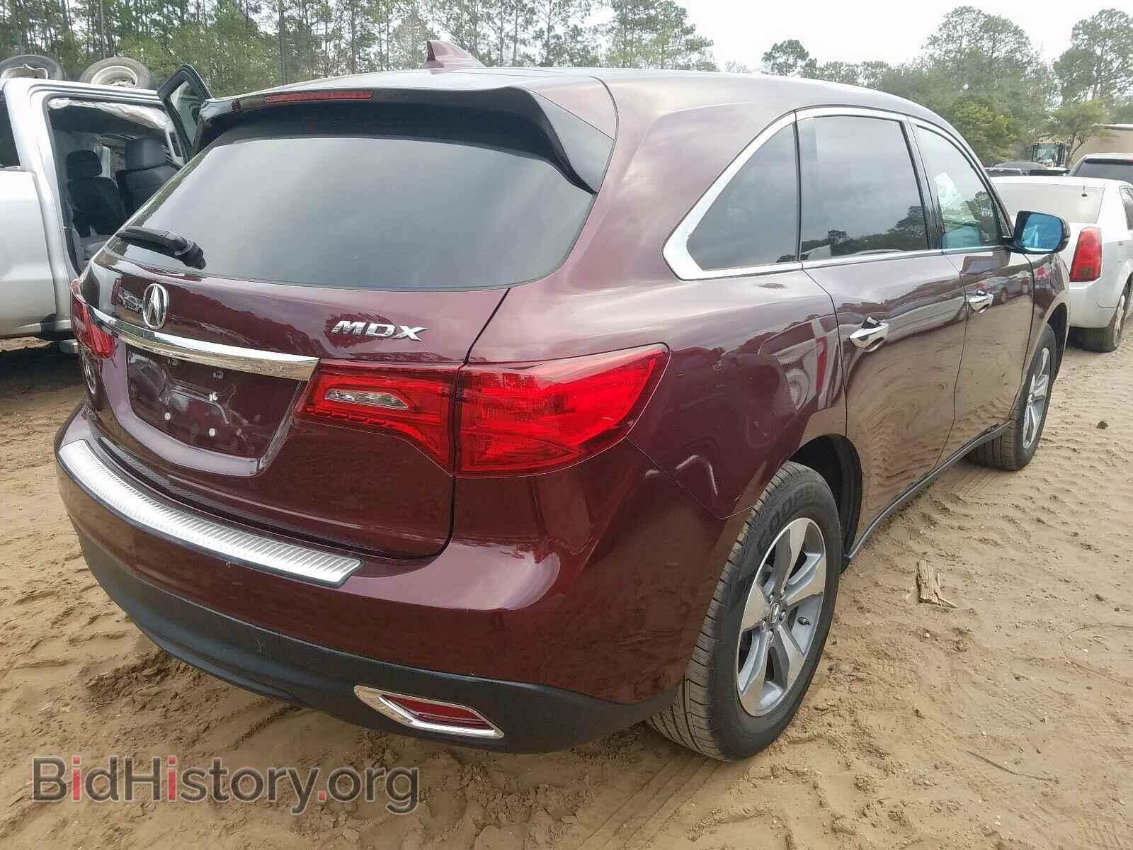 2016 ACURA MDX - VIN: 5FRYD3H26GB011903 - Фото 4