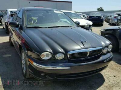 2002 Jaguar X-TYPE X-Type 2.5, черный — VIN SAJEA51D32XC22077, Copart