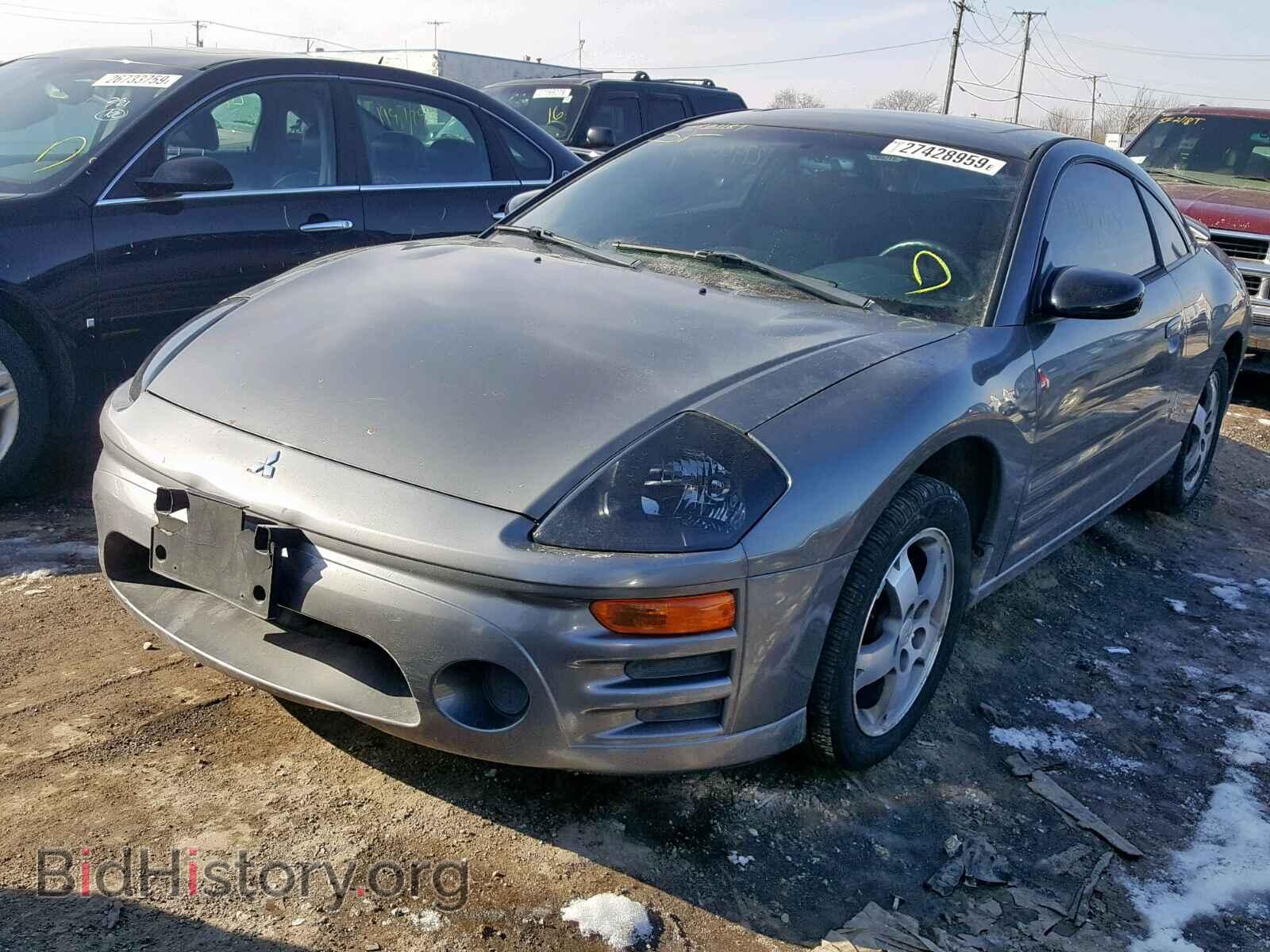 2003 MITSUBISHI ECLIPSE - VIN: 4A3AC44G43E020279 - Фото 2