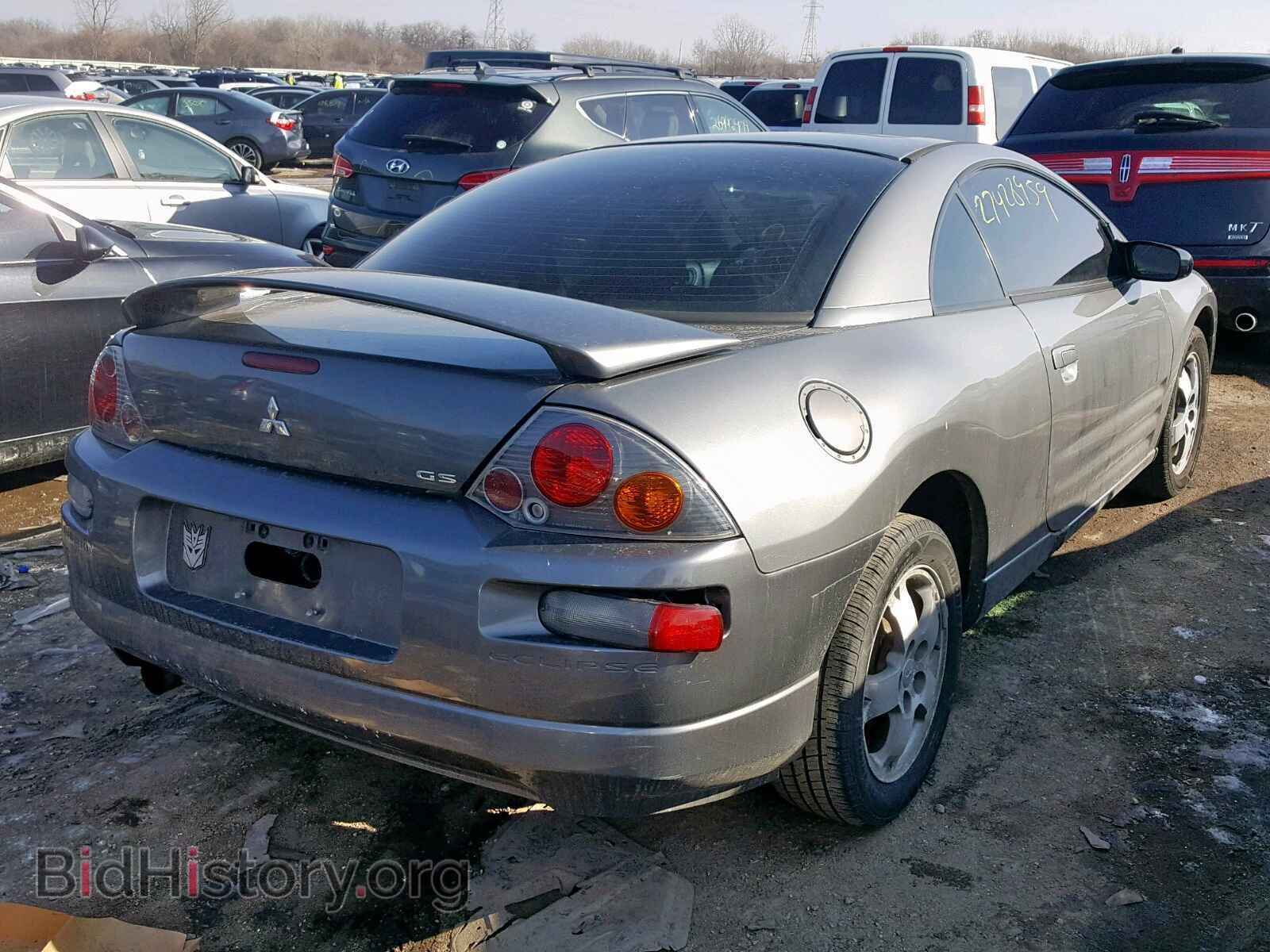 2003 MITSUBISHI ECLIPSE - VIN: 4A3AC44G43E020279 - Фото 4