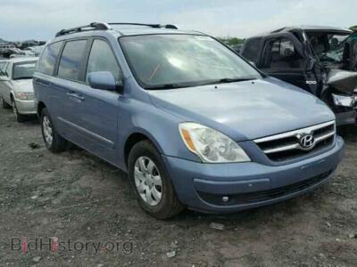 2007 Hyundai ENTOURAGE, синий — VIN KNDMC233176039861, Copart