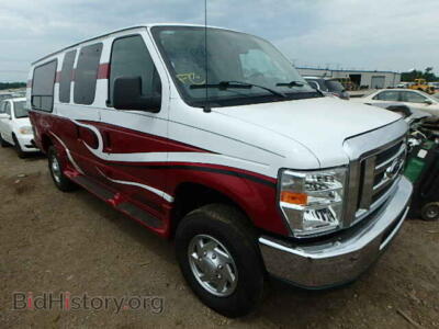 2010 Ford ECONOLINE, two-tone — VIN 1FDNS2EL4ADA17369, Copart