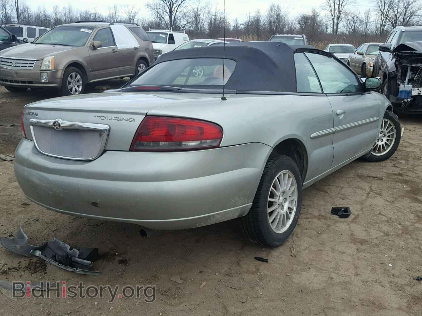 2005 CHRYSLER SEBRING - VIN: 1C3EL55R85N608784 - Фото 4