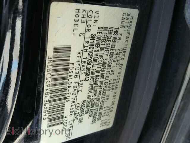 2011 NISSAN VERSA - VIN: 3N1BC1CPXBL365843 - Photo 10