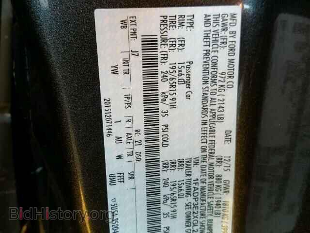 2016 FORD FOCUS - VIN: 1FADP3E2XGL241524 - Photo 10