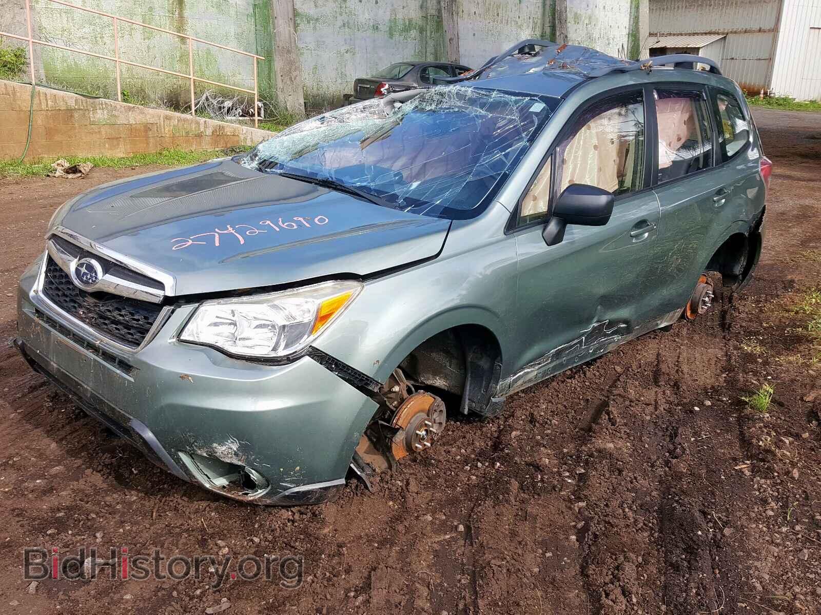 2015 SUBARU FORESTER - VIN: JF2SJABC1FH536258 - Фото 2