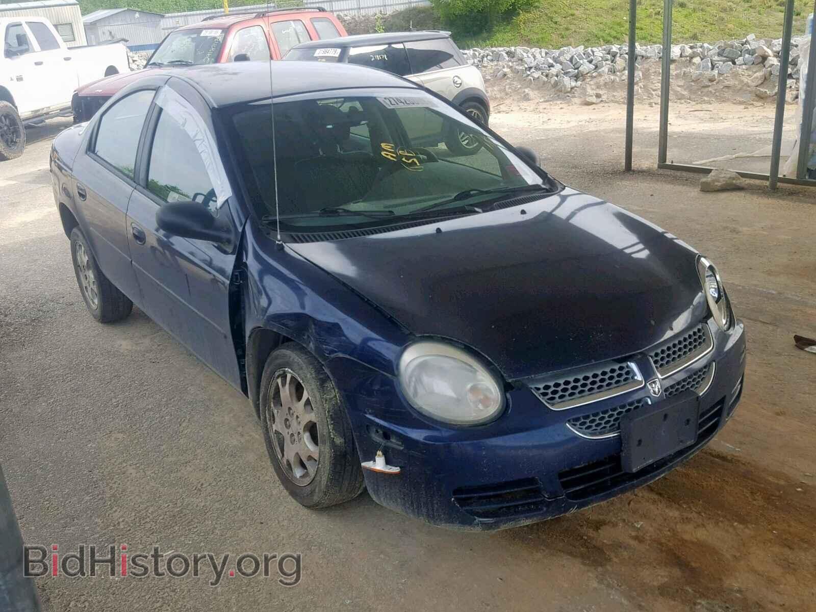 Photo 1B3ES56C15D258981 - DODGE NEON 2005