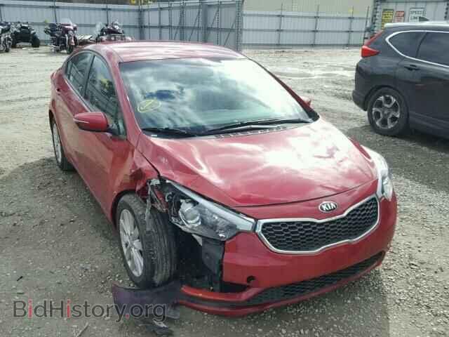 Photo KNAFX4A66G5553195 - KIA FORTE 2016