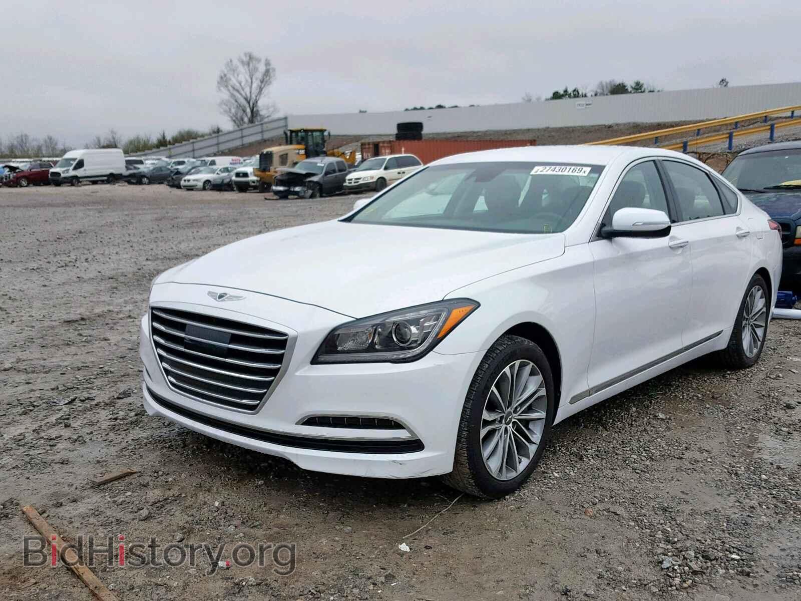 2017 GENESIS G80 - VIN: KMHGN4JE2HU203263 - Фото 2