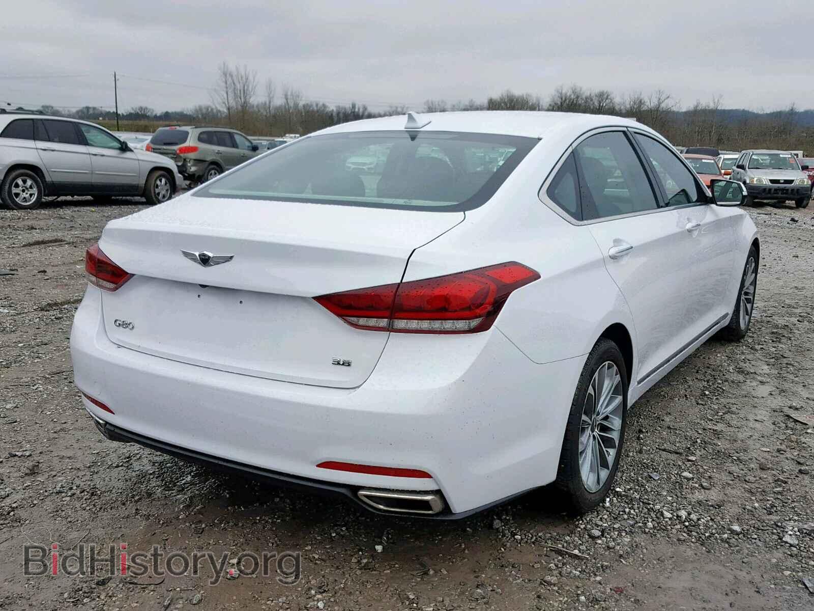 2017 GENESIS G80 - VIN: KMHGN4JE2HU203263 - Фото 4