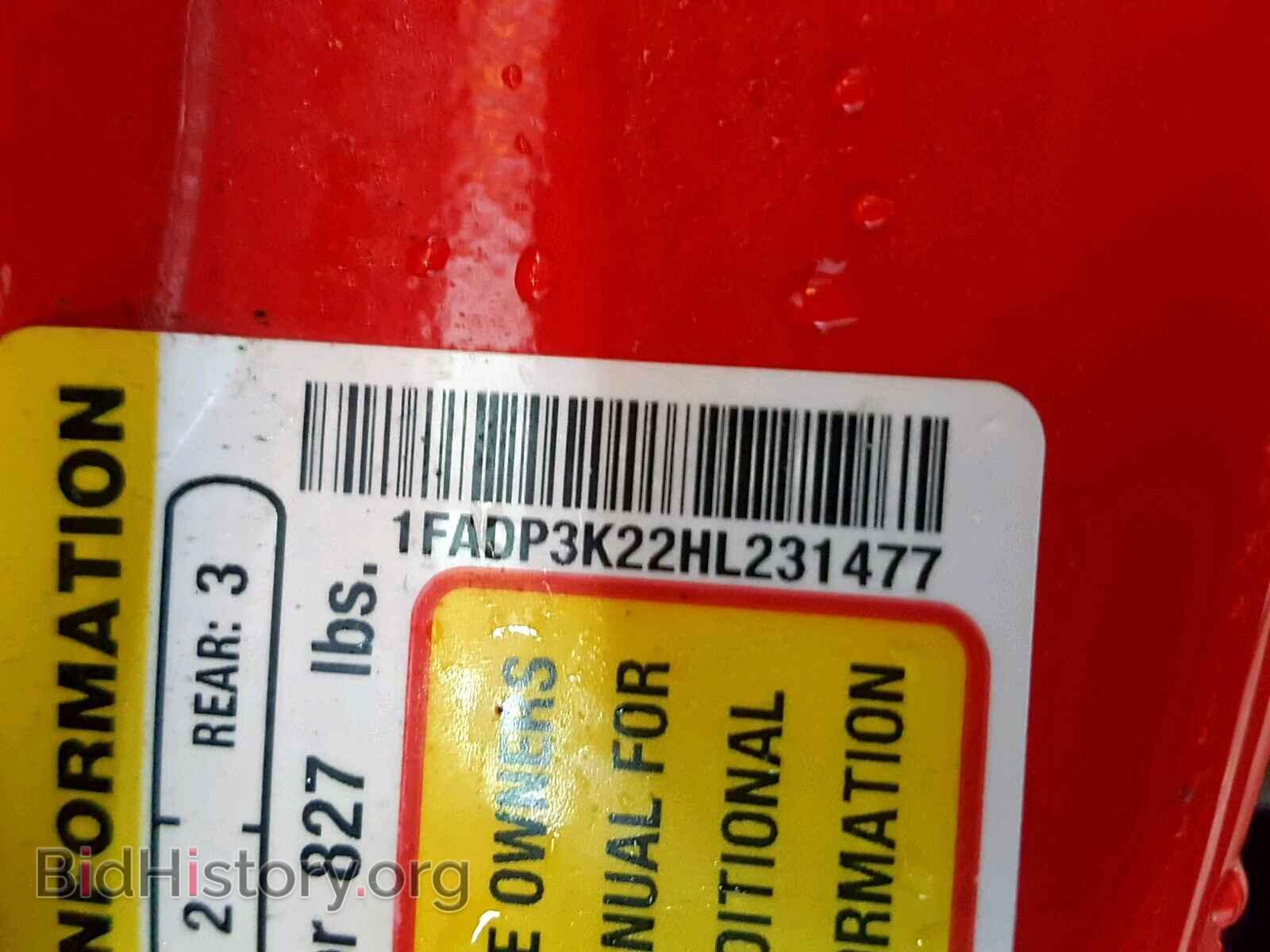2017 FORD FOCUS SE - VIN: 1FADP3K22HL231477 - Фото 10