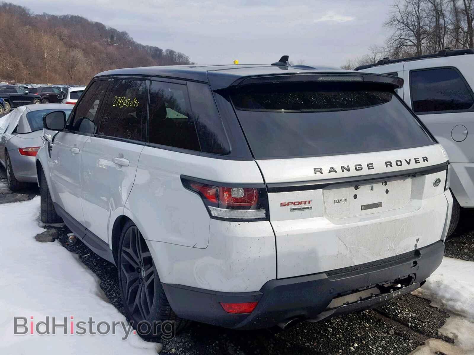 2016 LAND ROVER RANGE ROVE - VIN: SALWR2EF3GA567700 - Фото 3