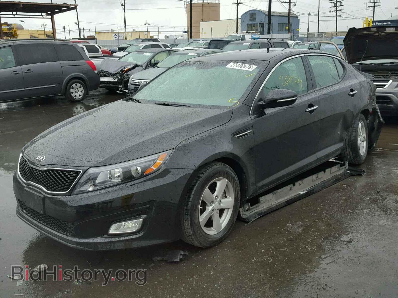 2015 KIA OPTIMA - VIN: 5XXGM4A70FG381197 - Фото 2