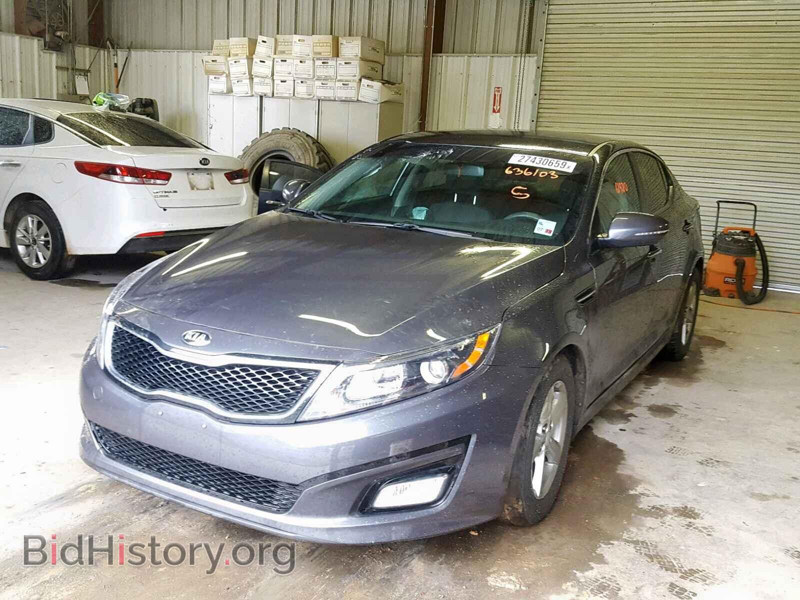 2015 KIA OPTIMA LX - VIN: KNAGM4A71F5636103 - Photo 2