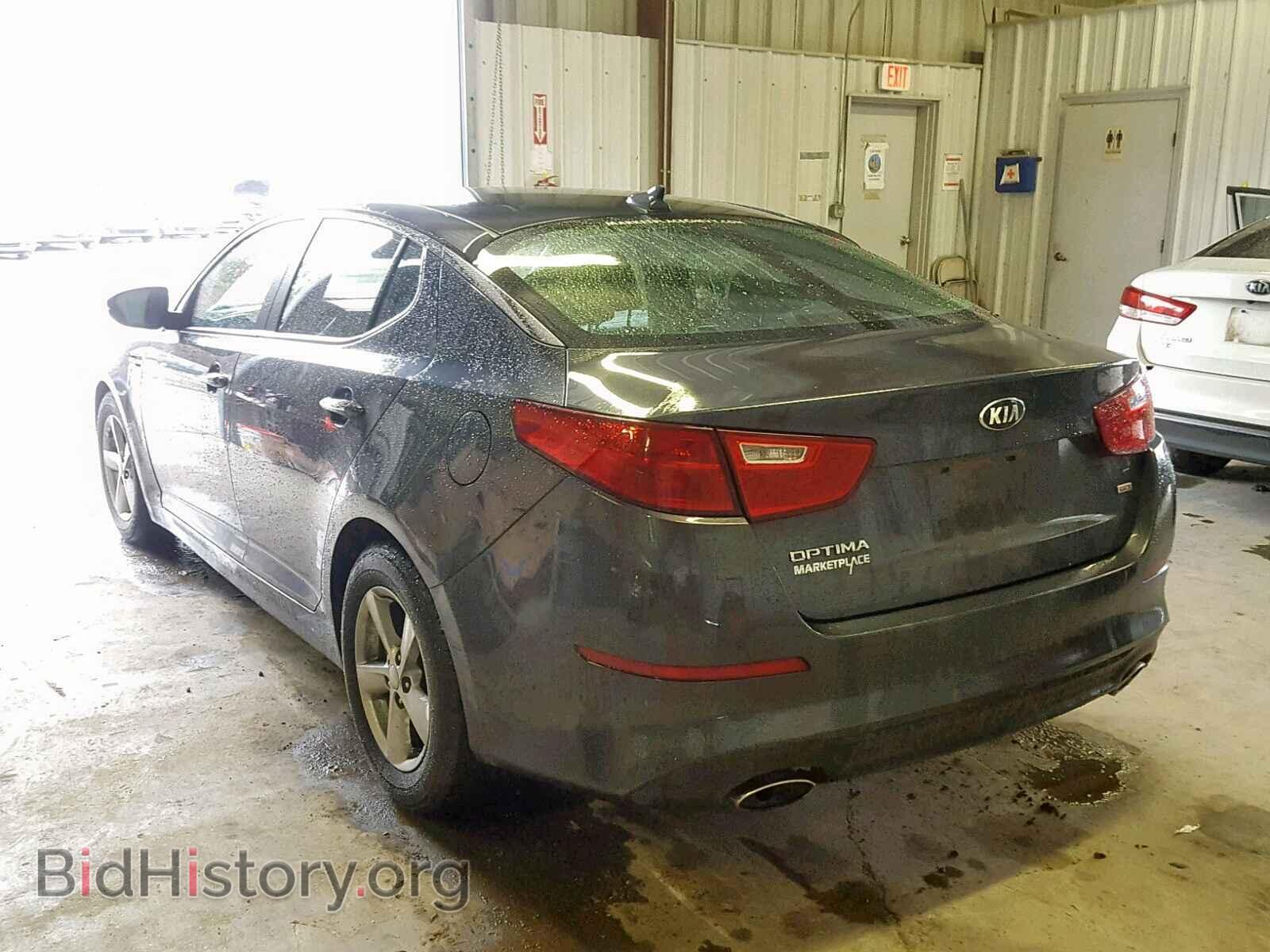 2015 KIA OPTIMA LX - VIN: KNAGM4A71F5636103 - Photo 3
