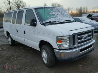 2010 Ford ECONOLINE, white — VIN 1FBNE3BL7ADA25508, Copart