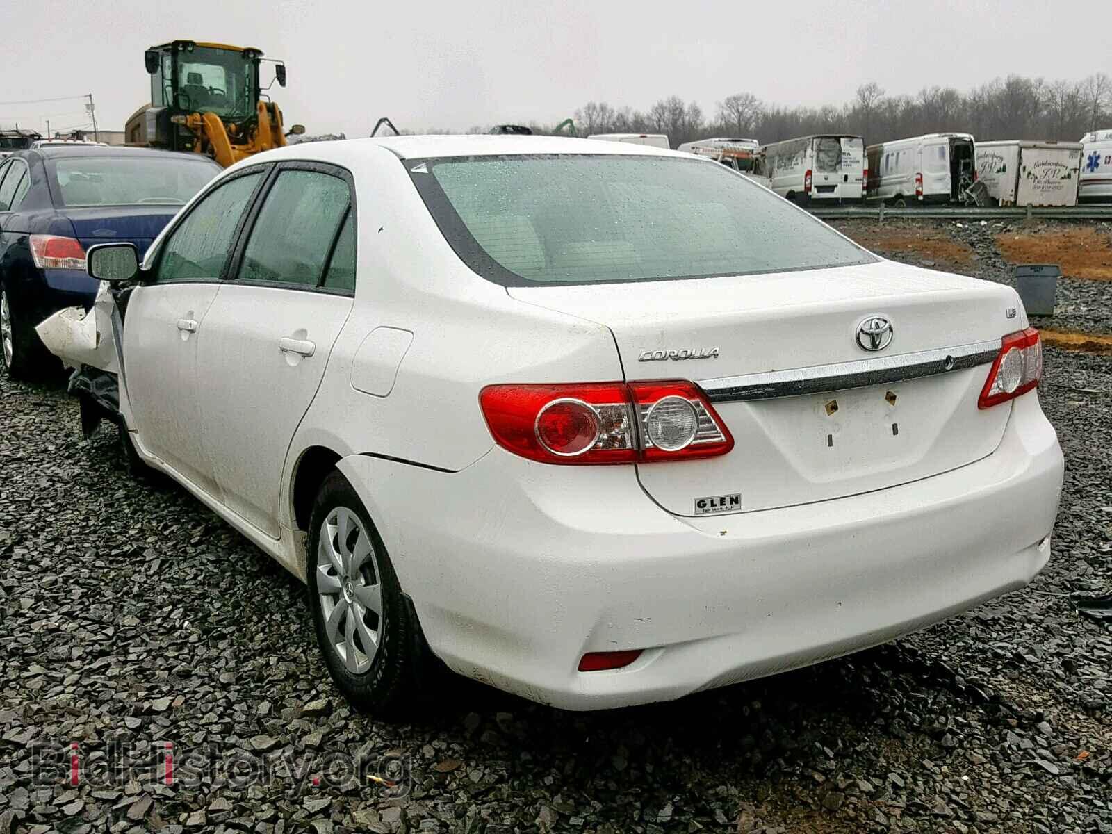 2011 TOYOTA COROLLA BA - VIN: 2T1BU4EE3BC582368 - Фото 3