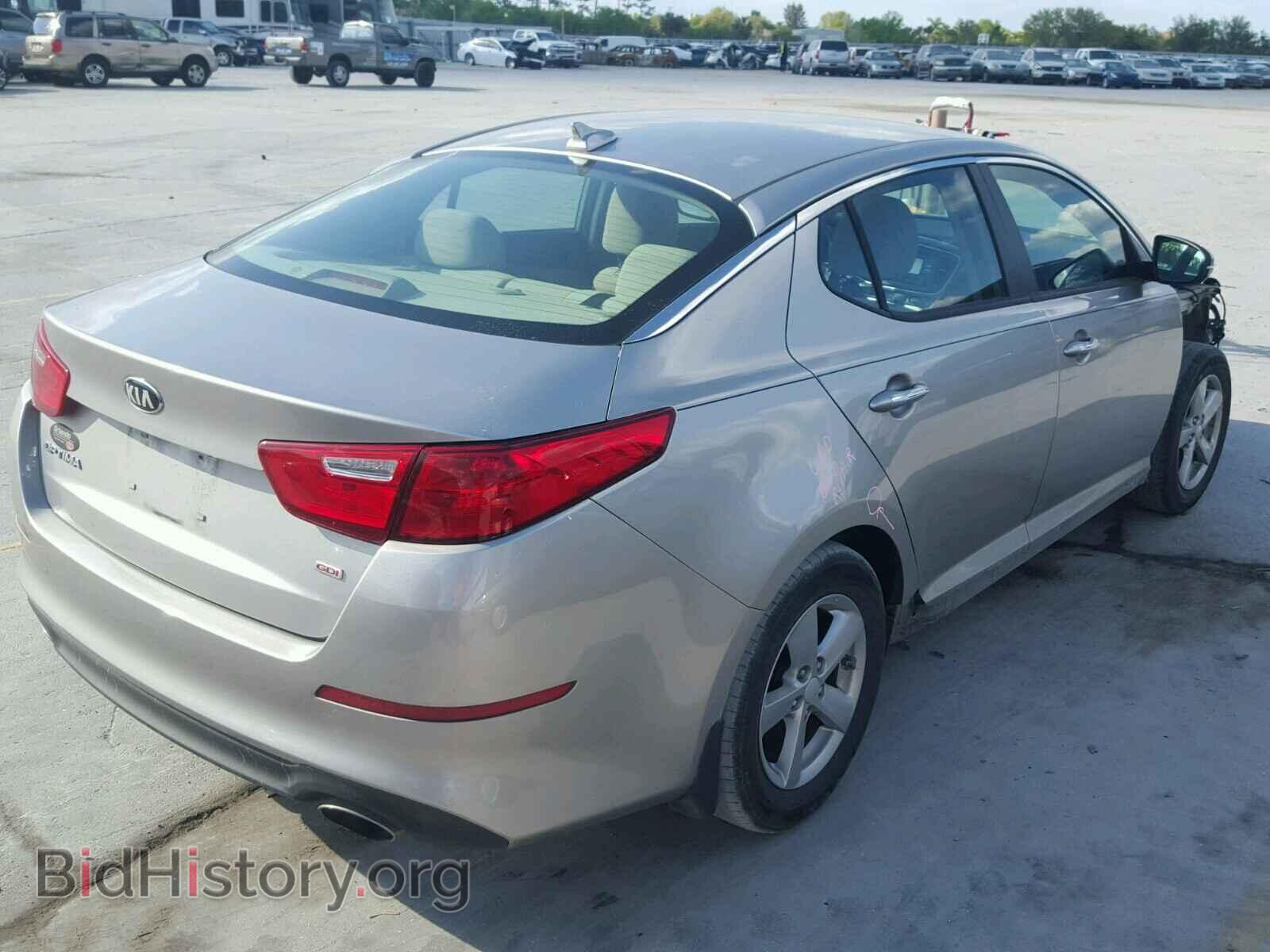 2015 KIA OPTIMA - VIN: 5XXGM4A76FG356983 - Фото 4