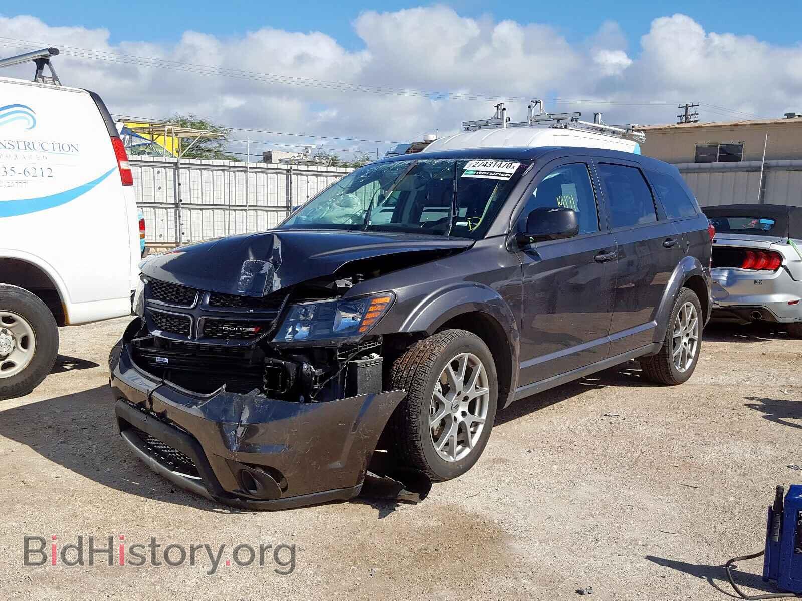 2018 DODGE JOURNEY - VIN: 3C4PDCEG1JT370131 - Фото 2