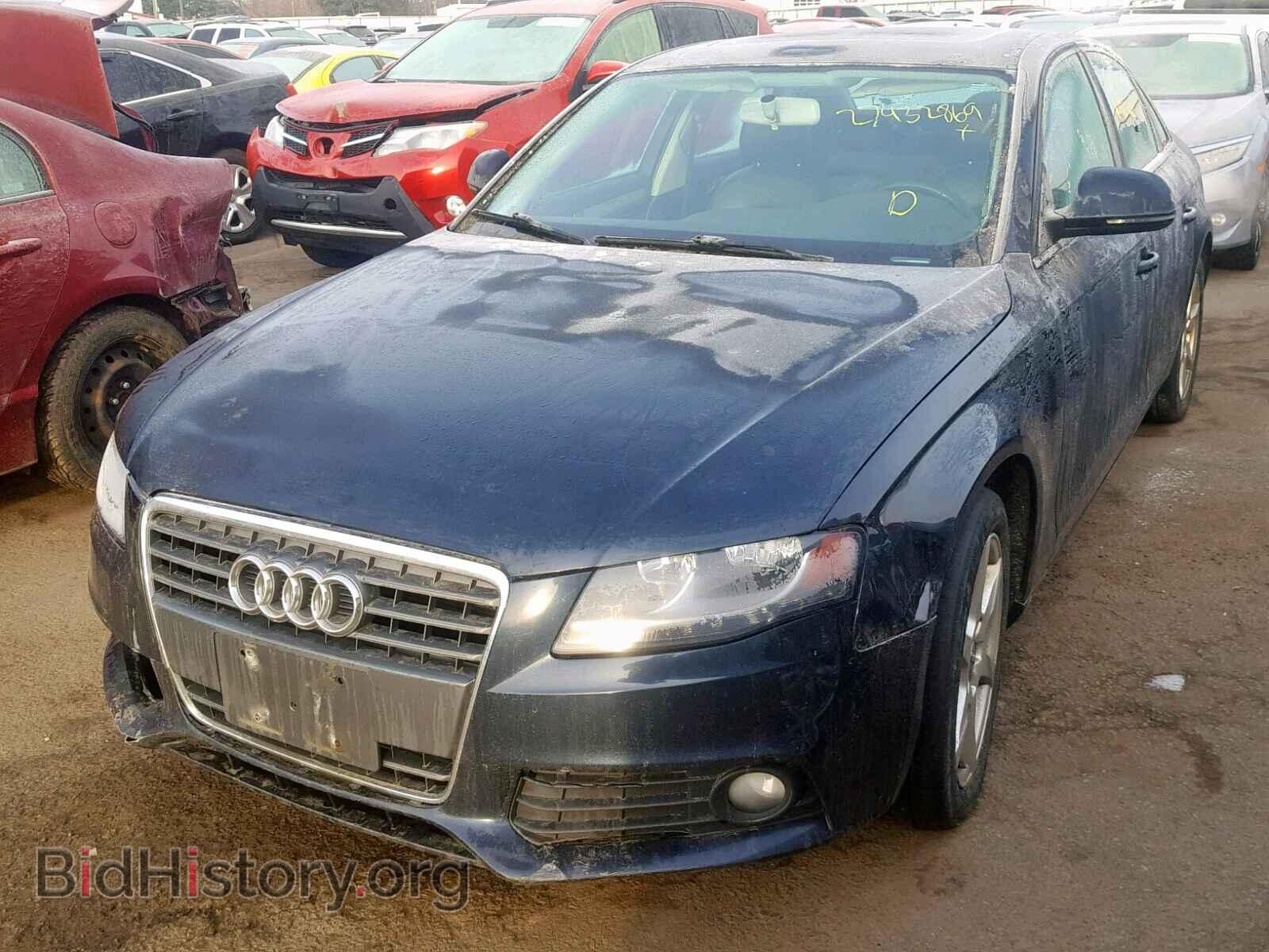 2009 AUDI A4 - VIN: WAULF78K29N028468 - Фото 2