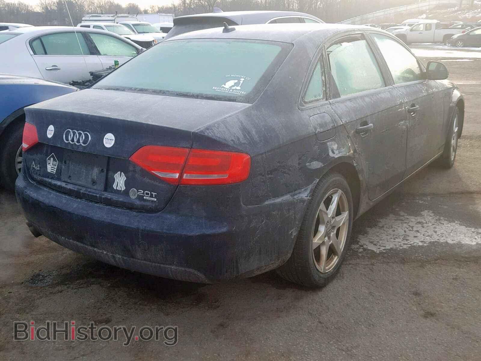 2009 AUDI A4 - VIN: WAULF78K29N028468 - Фото 4