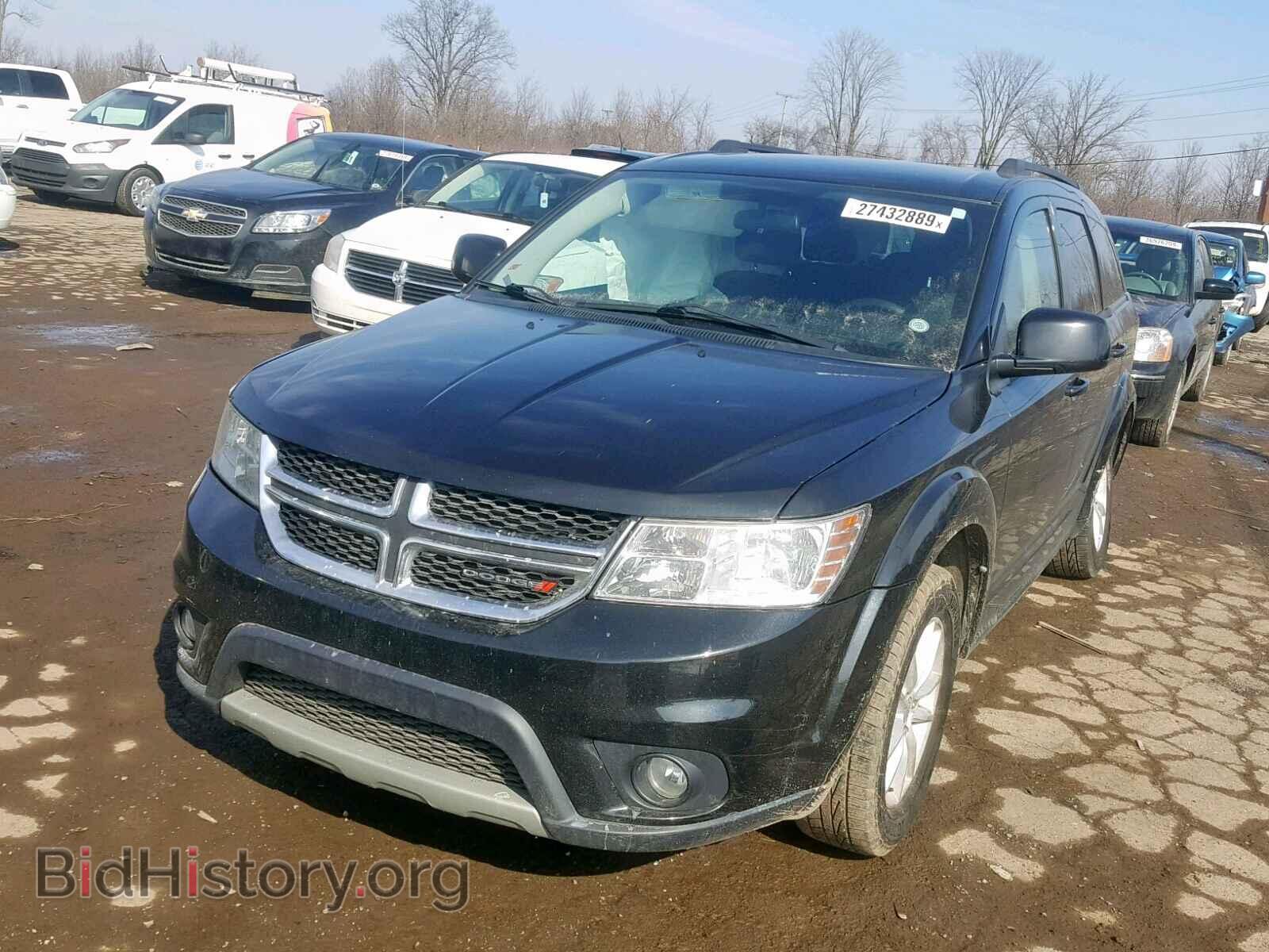 2013 DODGE JOURNEY SX - VIN: 3C4PDCBGXDT537949 - Фото 2