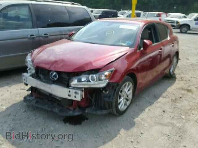2011 LEXUS CT 200 - VIN: JTHKD5BH1B2030790 - Фото 2