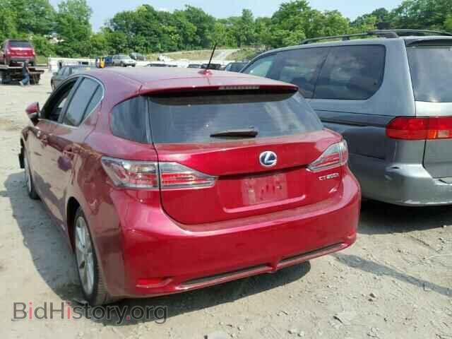 2011 LEXUS CT 200 - VIN: JTHKD5BH1B2030790 - Фото 3