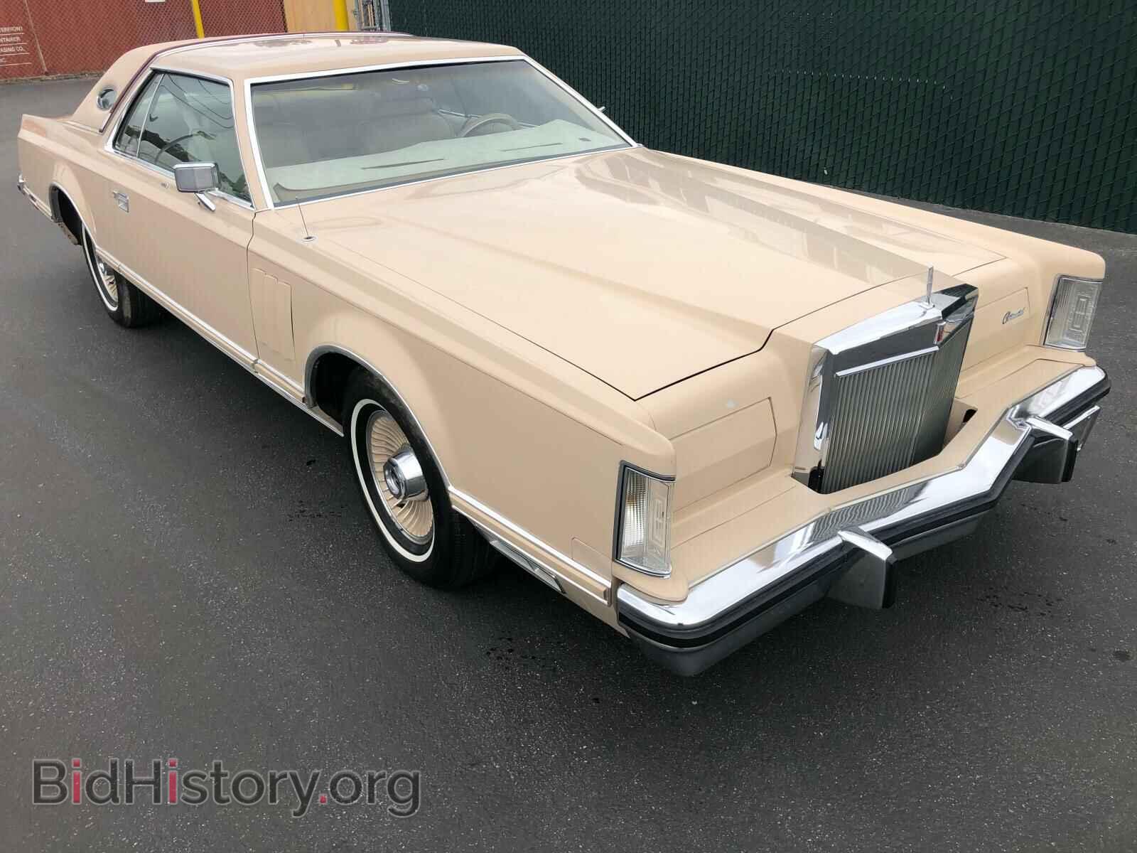 Фотография 0000009Y89S627756 - LINCOLN MARK SERIE 1979