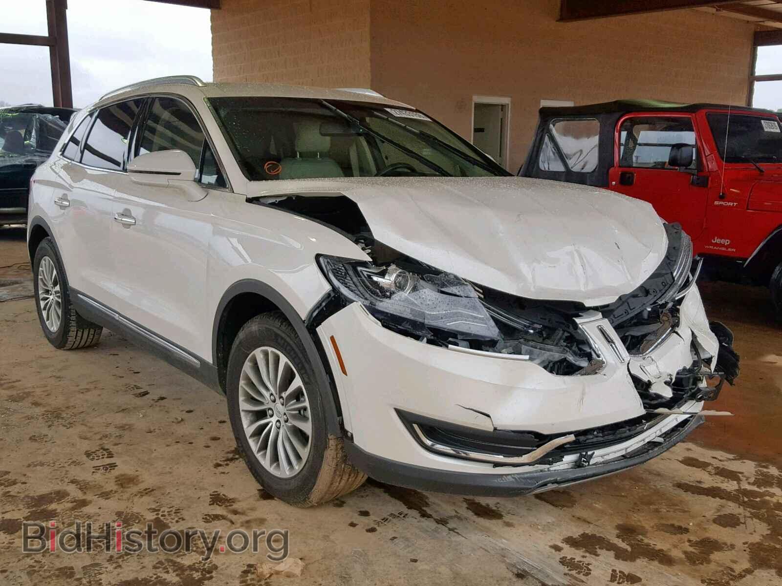 Фотография 2LMTJ6KP8GBL33109 - LINCOLN MKX SELECT 2016