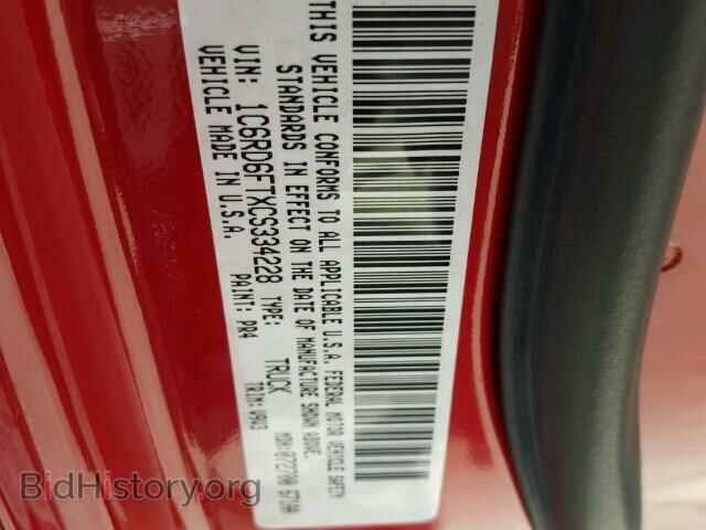 2012 DODGE RAM 1500 - VIN: 1C6RD6FTXCS334228 - Photo 10