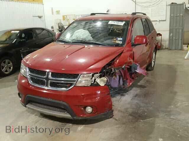 2014 DODGE JOURNEY - VIN: 3C4PDCBB4ET258695 - Фото 2