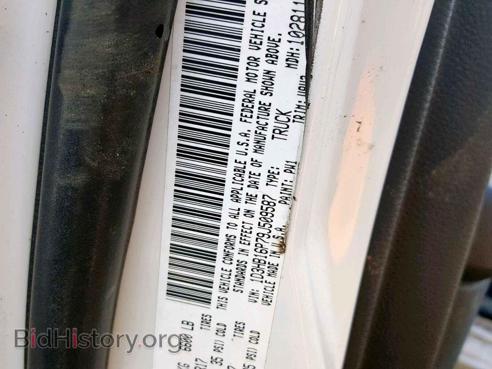 2009 DODGE RAM 1500 - VIN: 1D3HB16P79J509587 - Фото 10