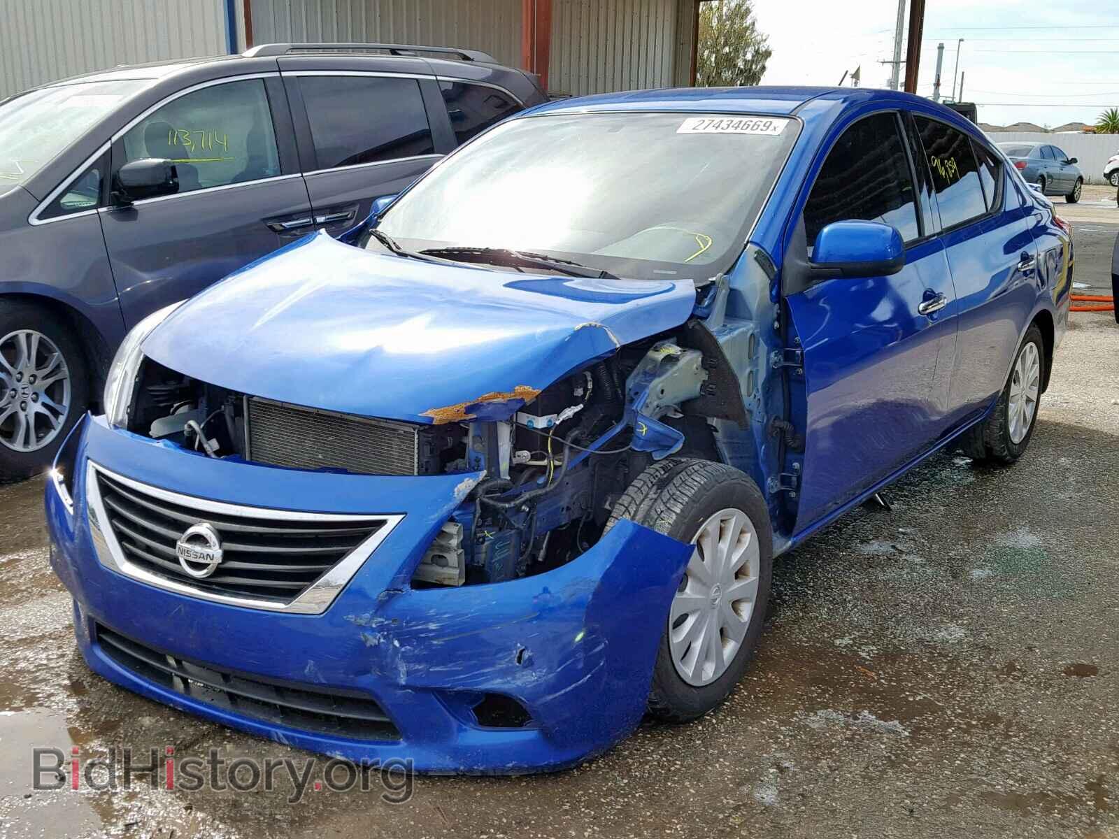 2014 NISSAN VERSA - VIN: 3N1CN7AP9EL868501 - Фото 2