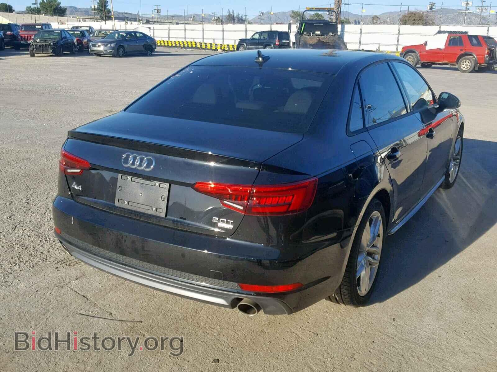 2017 AUDI A4 - VIN: WAUKMAF44HN043670 - Фото 4