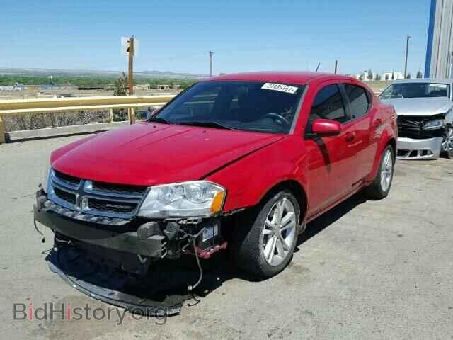 2011 DODGE AVENGER - VIN: 1B3BD1FG8BN593735 - Фото 2