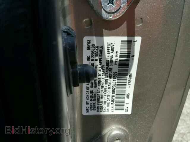 2003 HONDA ELEMENT - VIN: 5J6YH18523L017509 - Photo 10