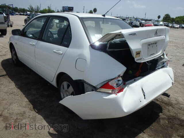 2004 MITSUBISHI LANCER - VIN: JA3AJ26E84U042297 - Фото 3