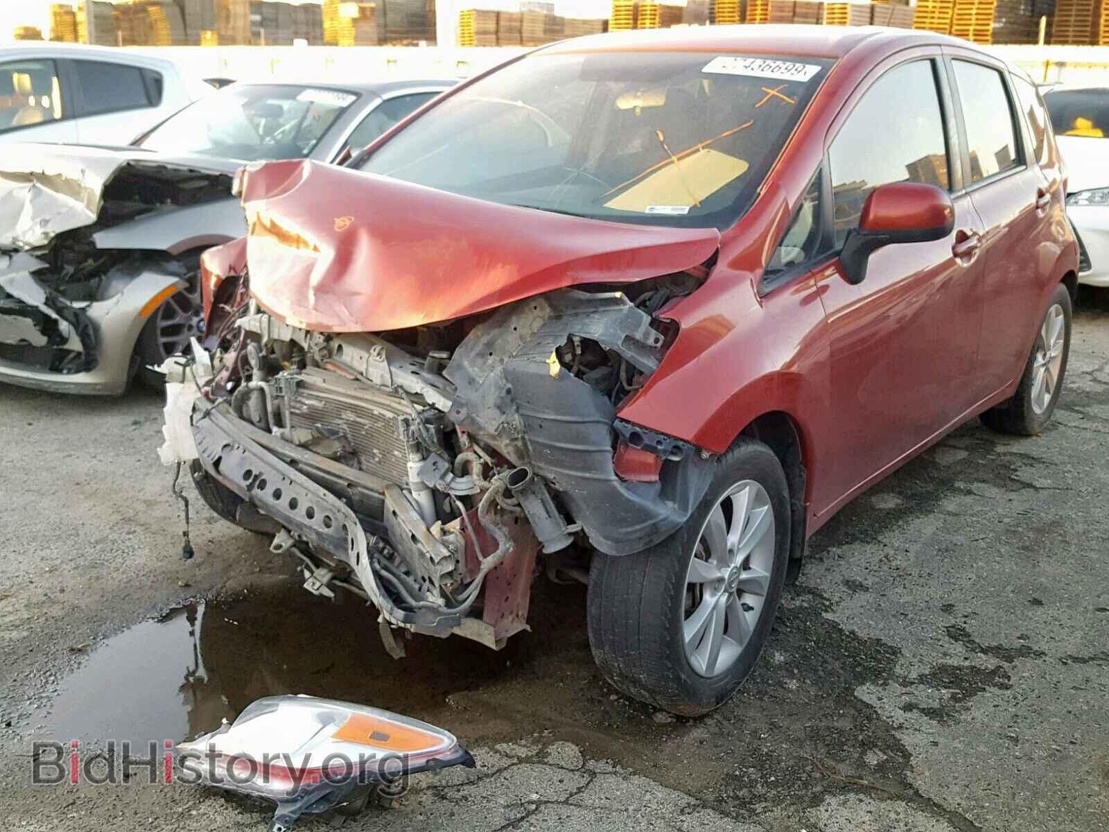 2014 NISSAN VERSA - VIN: 3N1CE2CP7EL412884 - Photo 2
